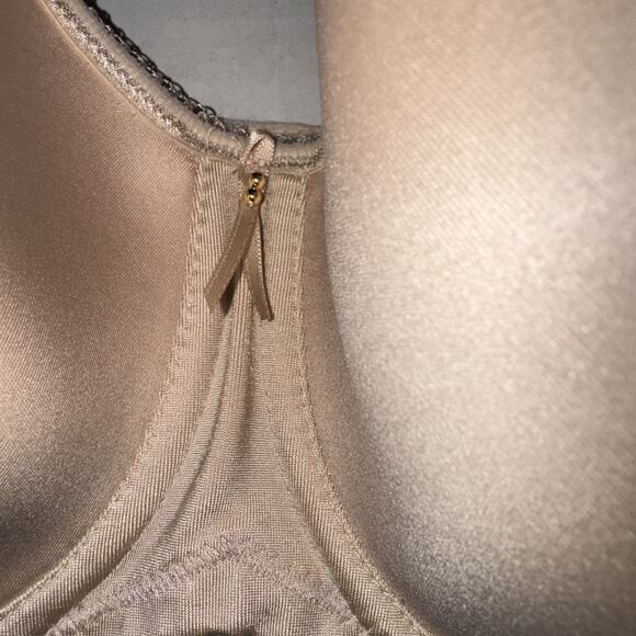 Wacoal Bra Size 32G Basic Beauty Contour Spacer Underwire 853192 Solid Beige - Picture 2 of 5